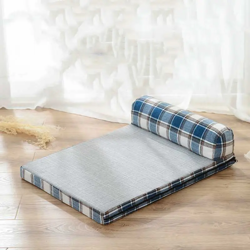 Removable And Washable Cushions Scratch-resistant Linen Dog