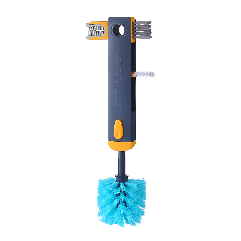 4 In 1 Bottle Gap Cleaner Brush Multifunctional Cup Cleaning Brushes Water Bottl