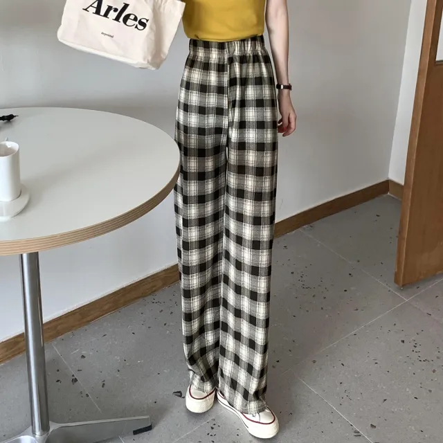 Women's Loose Straight Pants Black - Shop at LoveMi