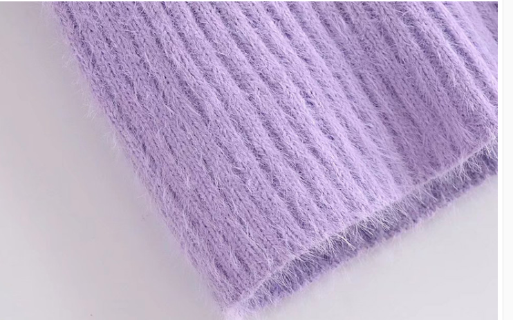 European Style Mohair Clash-colored Jewelry Pocket - Image 10