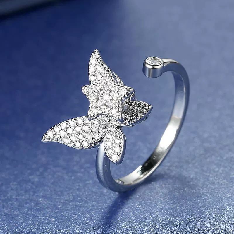 Title 4, Diamond Inlaid Simple And Versatile Popular Com...