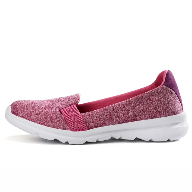 Soft Mesh Shoes Breathable Slip On Lazy Shoes Loafers Women Pink - Shop at LoveMi
