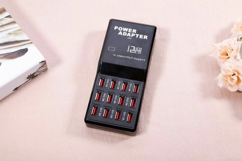 Factory Direct 12-port USB Mobile Phone Smart Charger - Image 3