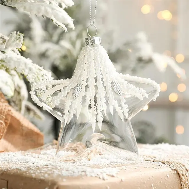 Transparent Christmas Decoration Hanging Ball Pendant - Shop at LoveMi