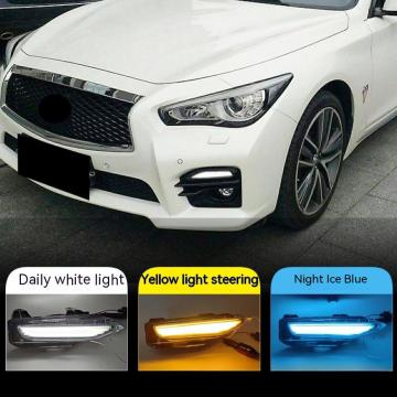 Infiniti Q50/Q50L/Q70-ի առջևի բամպերի LED շրջադարձային ազդանշանային, մառախուղի և ցերեկային լույս