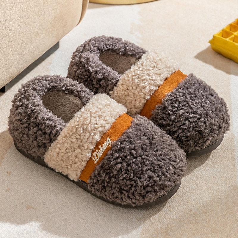 Title 2, Home Indoor Warm Non-slip Dormitory Bow Slippers