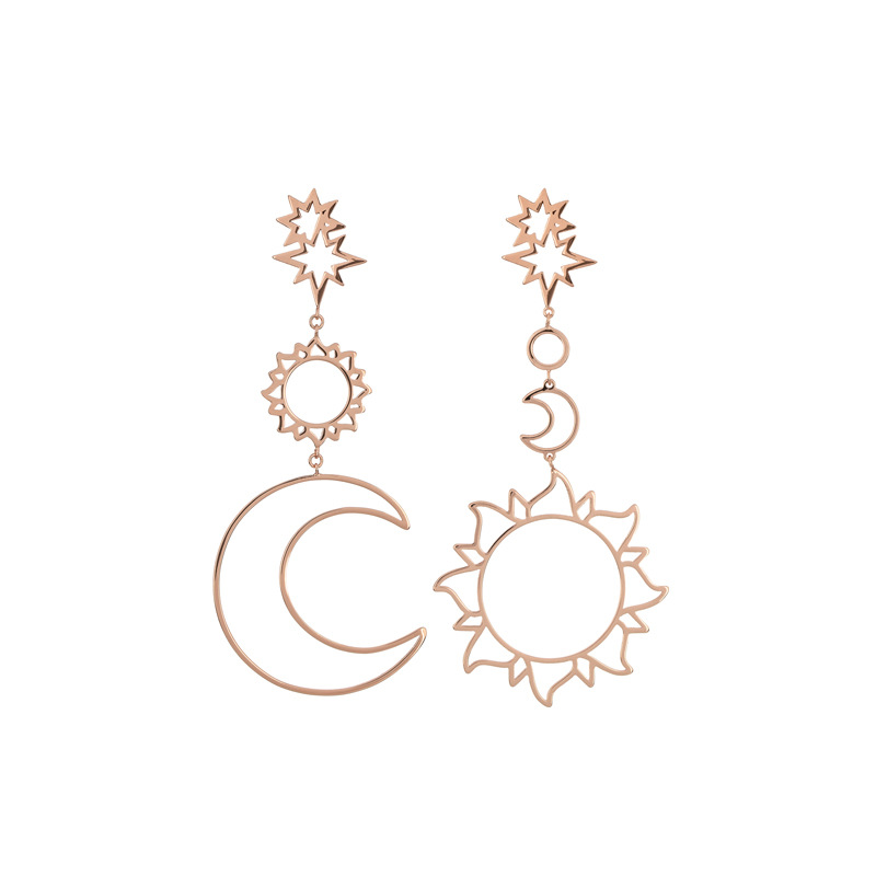Personality Street Style Trend Ethnic Geometric Earrings