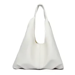 Ins Design Underarm Bags Fashion Solid Color Large Capacity Simple Shoulder Bag For Women Party Bags - White - View 1