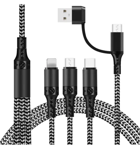 Fast Charging Five-in-one Data Cable