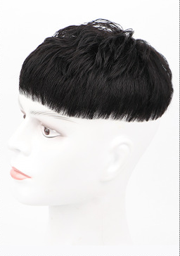 Korean Style Handsome Real Hair Fashion Hot Fluffy Natural Wig