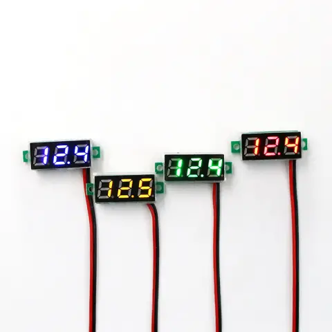 0.28 Inch Ultra-small Digital DC Voltmeter Display Adjustable