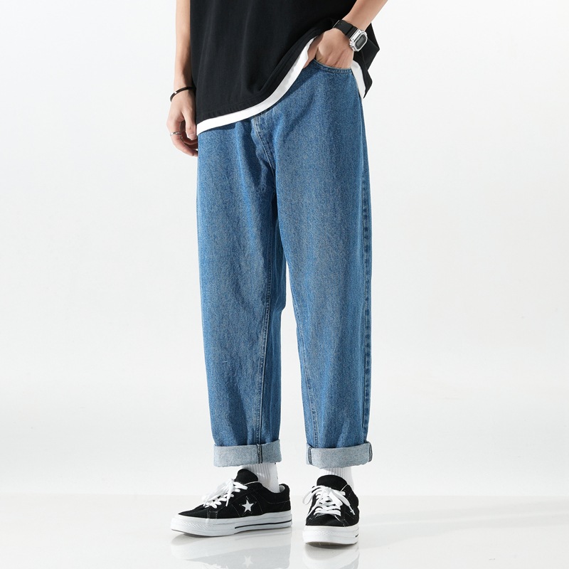 Title 5, Trendy Brand Drape Jeans Men