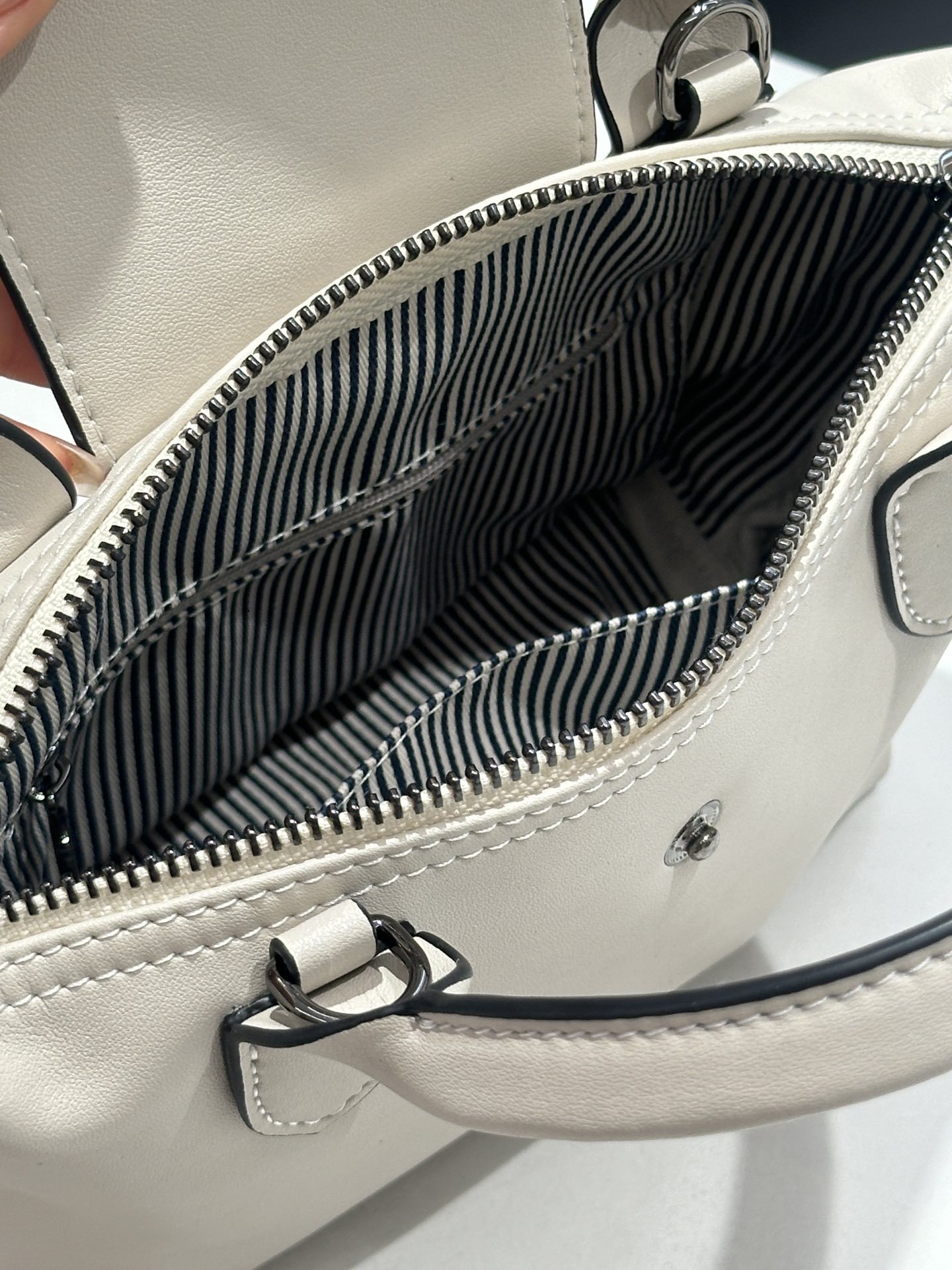 Sac à raviolis en cuir véritable pour femmes – Image 7
