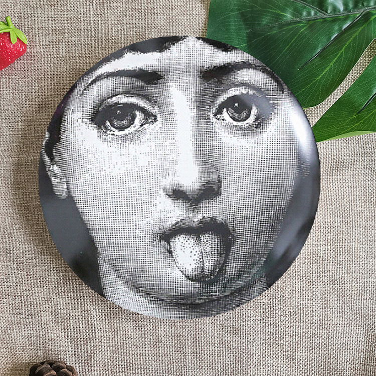 Title 1, Background Wall Ceramic Hanging Plate Wall Deco...