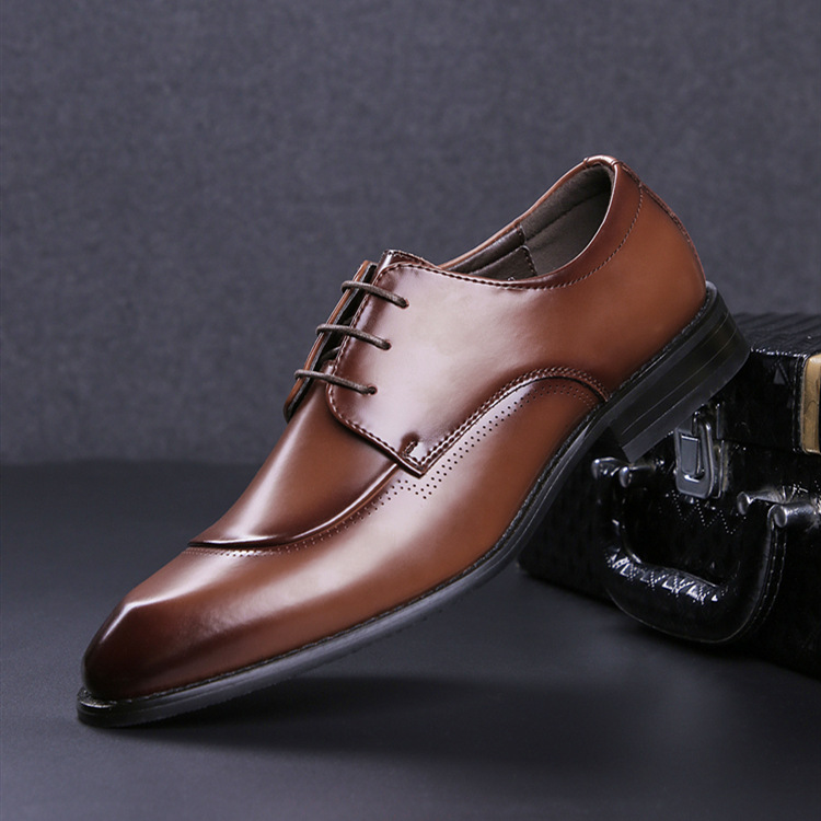 Title 1, Chaussures en cuir japonaises pour hommes, styl...