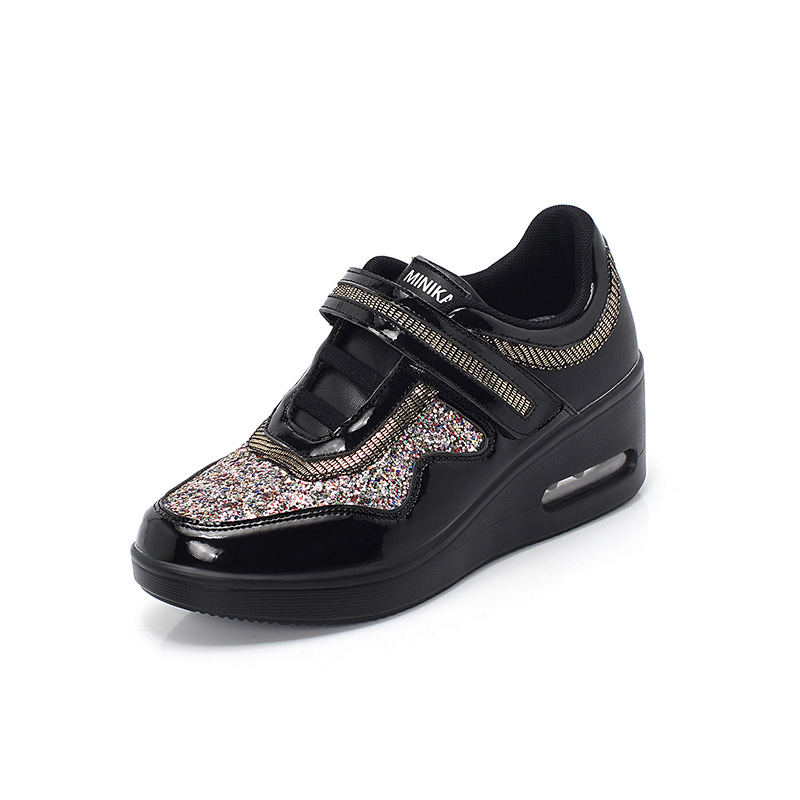 Title 8, Fall/winter slope-heeled thick-soled casual shoes