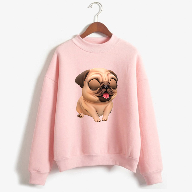 Title 15, Beautiful and cute pug print sweatshirt