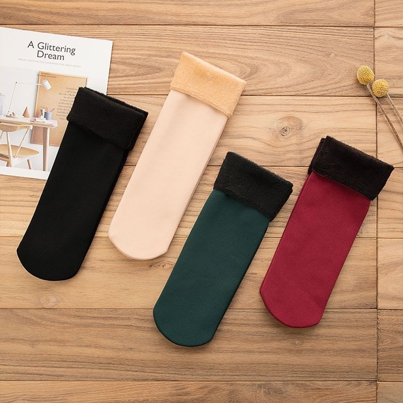 Korean Long Barrel Autumn And Winter Floor Bare Leg Artifact All Code - Shop at LoveMi