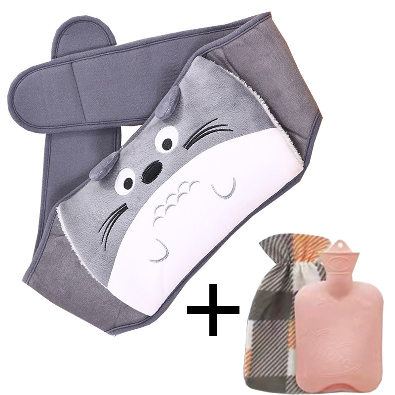 Плюшевый поясной чехол, зимняя грелка для живота с грелкой