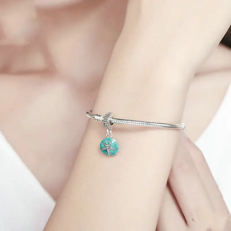 S925 Sterling Silver Clavicle Chain Pendant DIY Bracelet Accessories
