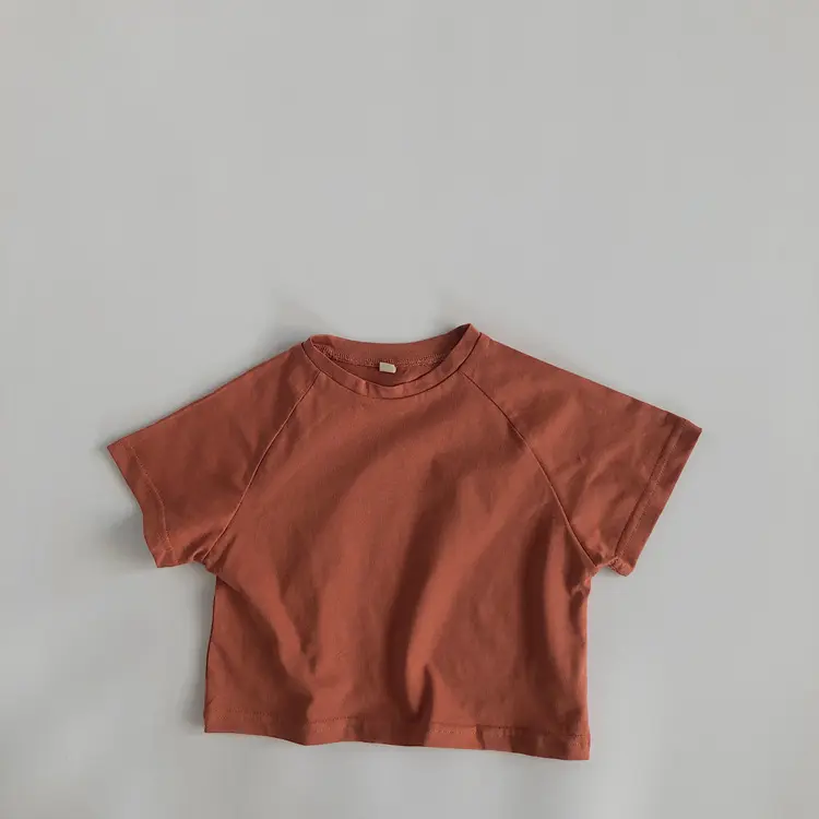 Boys' And Girls' Round Neck Bottomed Loose