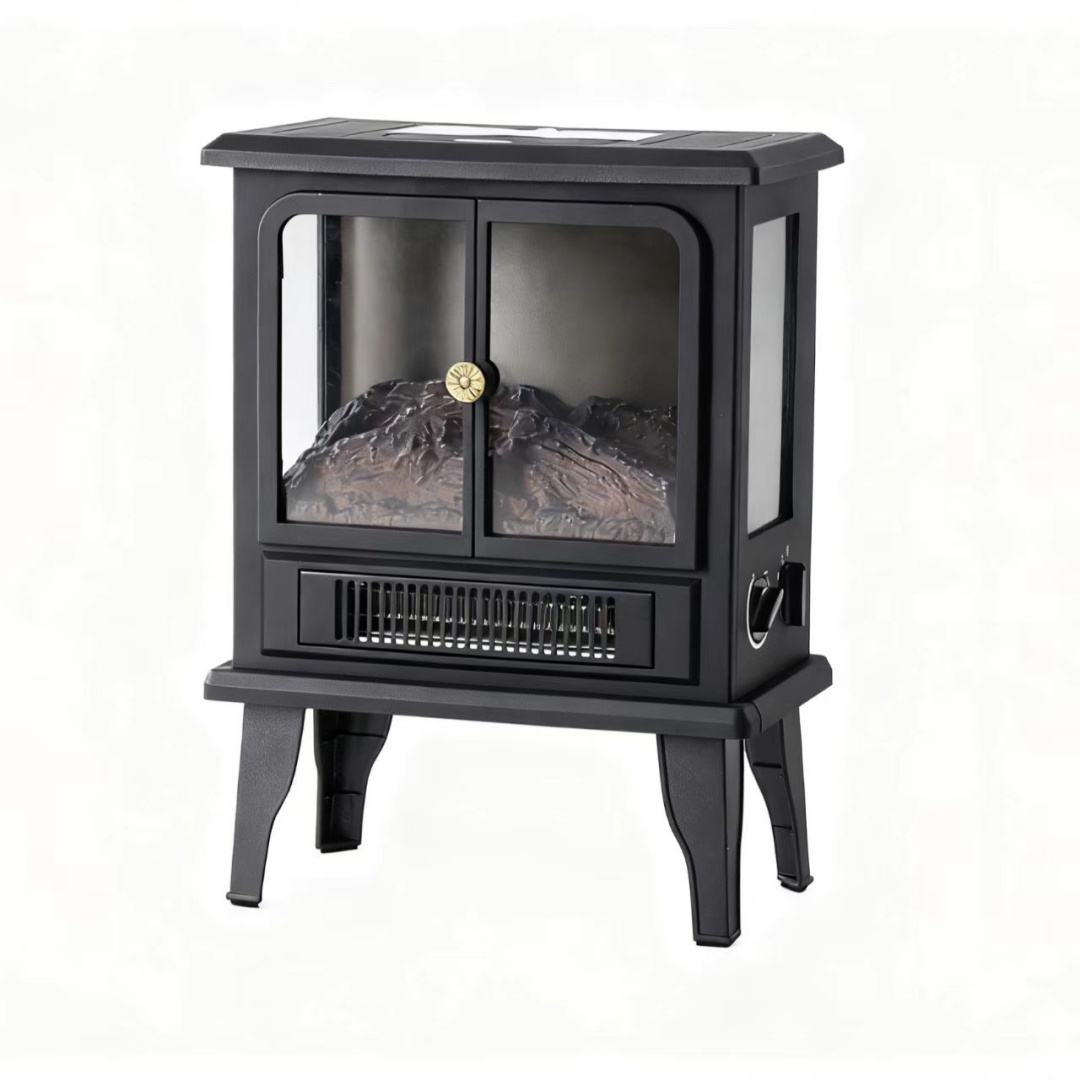 Electric Fireplace Heater, 26 Freestanding Electric Fireplace Stove With 3D Flame Effect image 5