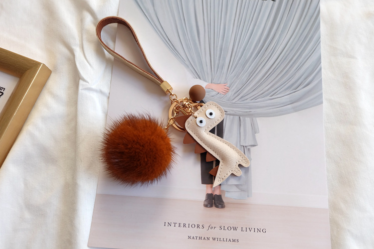 Title 5, Hairy Ball Pendant Key Ring