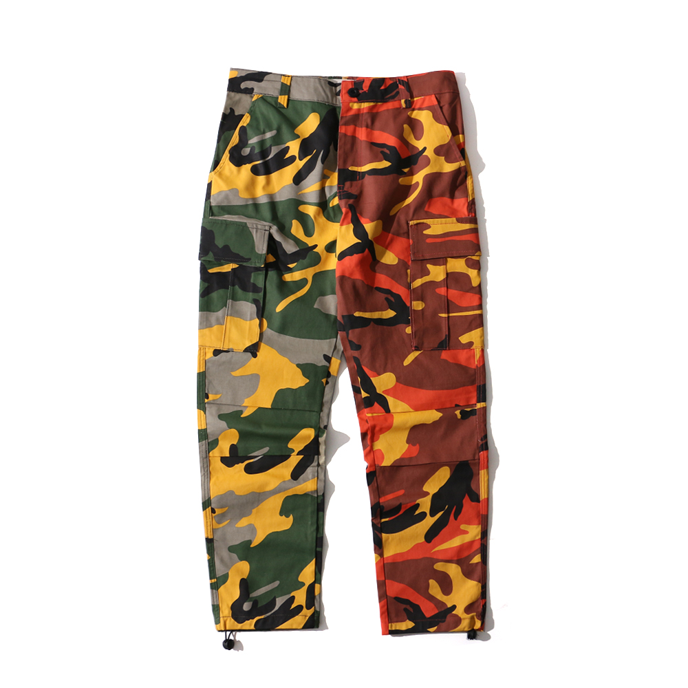 Title 10, Mens Fashion Hip-hop Camouflage Overalls Comfo...