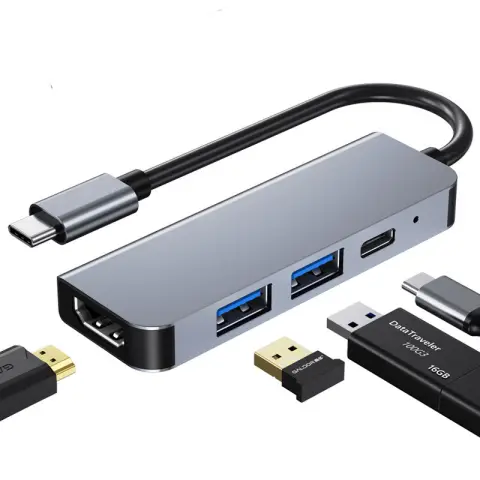 New Type-C Docking Station USB C Hub PD Fast