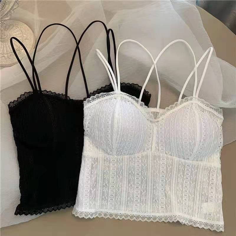 Title 4, Wire-Free Undergarment with Bra Pad and Anti-We...