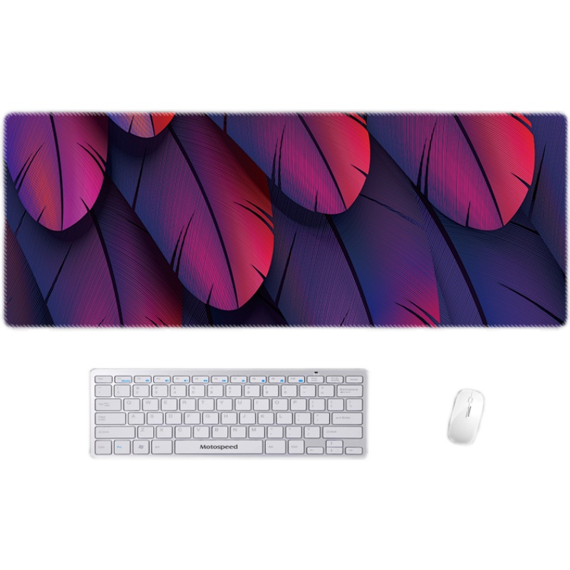 Black Red Mouse Pad Xxl Black Personality Fashion Mouse Art Pad Notebook Computer Pad Desktop Accessories — foto 5