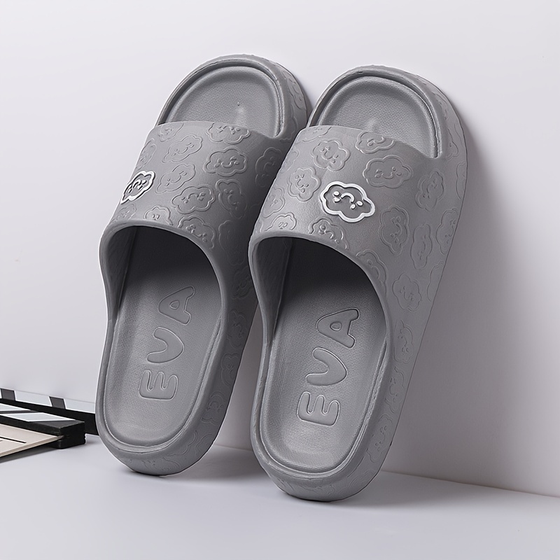 EVA Men's And Women's Beach Sandals Slippers Men's Couple Men's Home Eva Summer Indoor Home Bathroom Non Slip Sandals