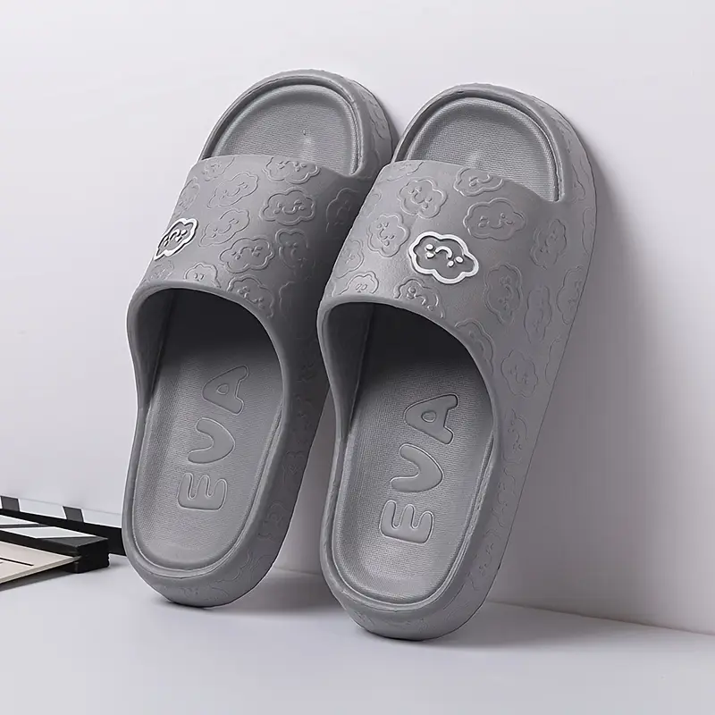 EVA Men's And Women's Beach Sandals Slippers Men's Couple Men's Home Eva Summer Indoor Home Bathroom Non Slip Sandals