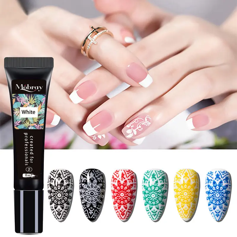 For Nail Beauty Salon Printing Glue Colored