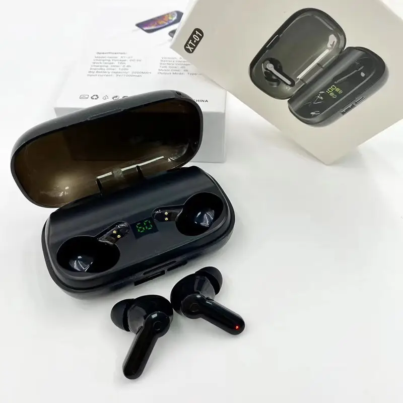 XT-01 Bluetooth Headset TWS 5.0 Binaural Noise Reduction