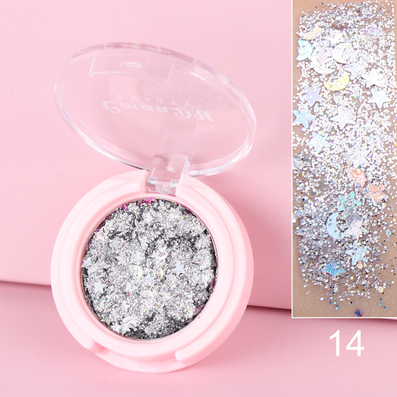 Monochrome Glitter Powder Sequin Eyeshadow Style14 - Shop at LoveMi