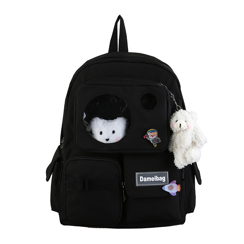 Title 4, Koreanische Harajuku Mädchen Rucksack mit Bären...