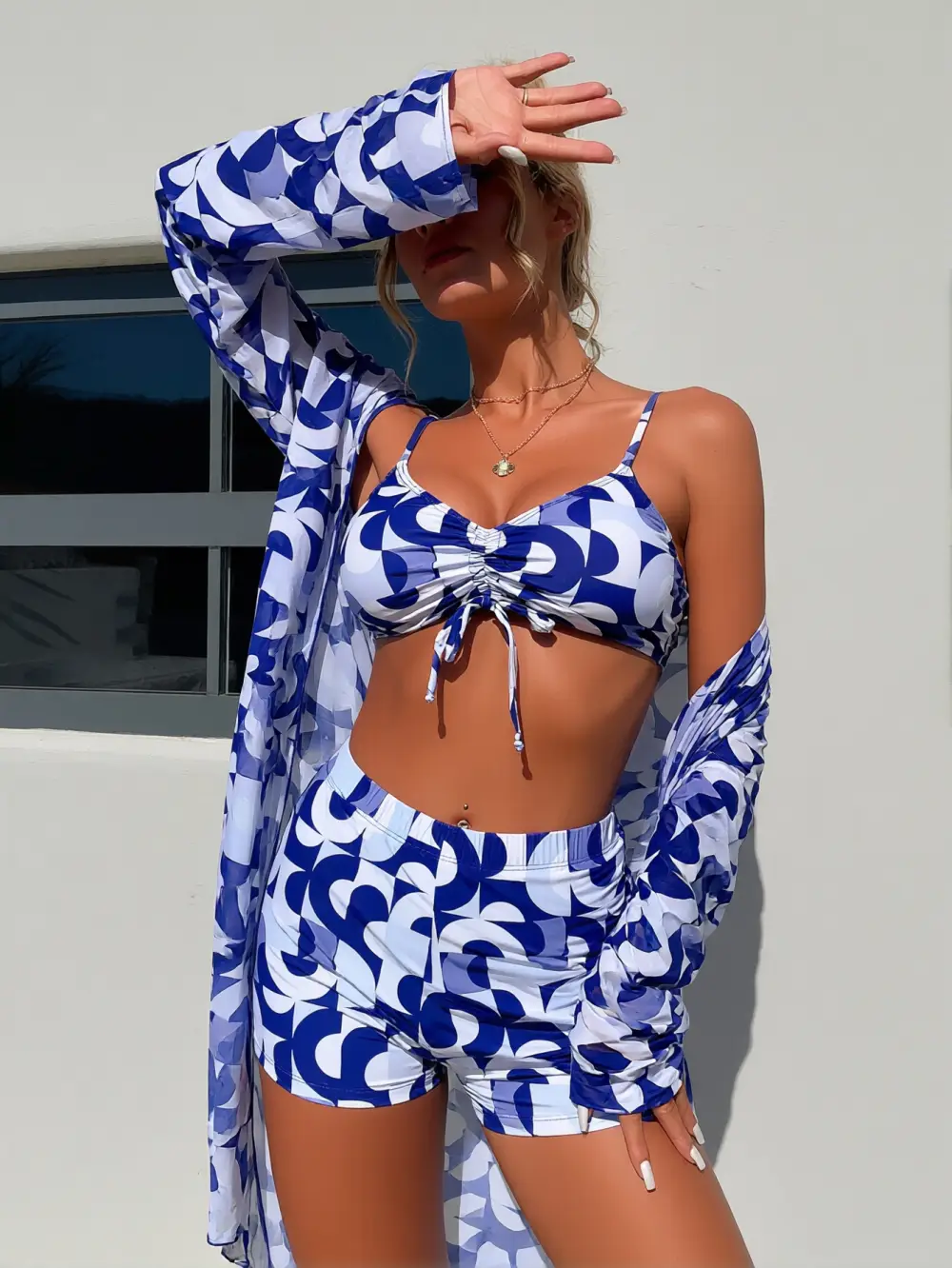 Women's 2-piece Casual Swimsuit Set M180
