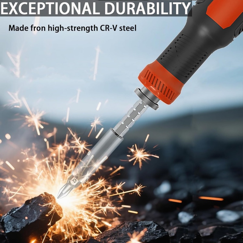 Elegant 13-in-1 Adjustable Screwdriver Set - Compact Multitool With Magnetic Tip — image 8