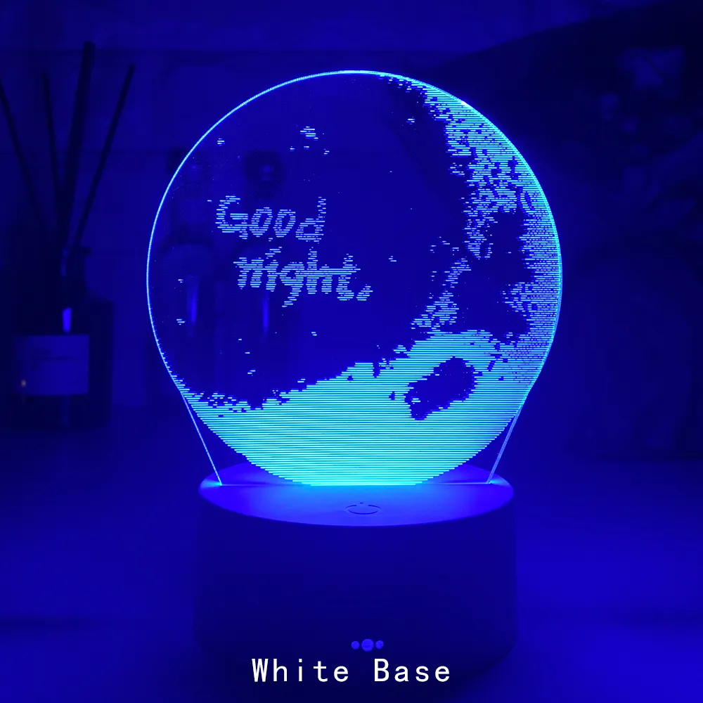 Creative 3D Light LED Bedside Night Light – image 7