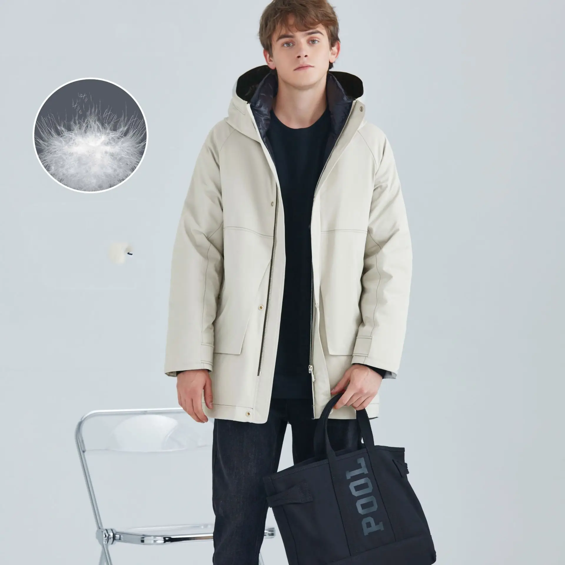 Winter Loose White Duck Down Quality Fashion