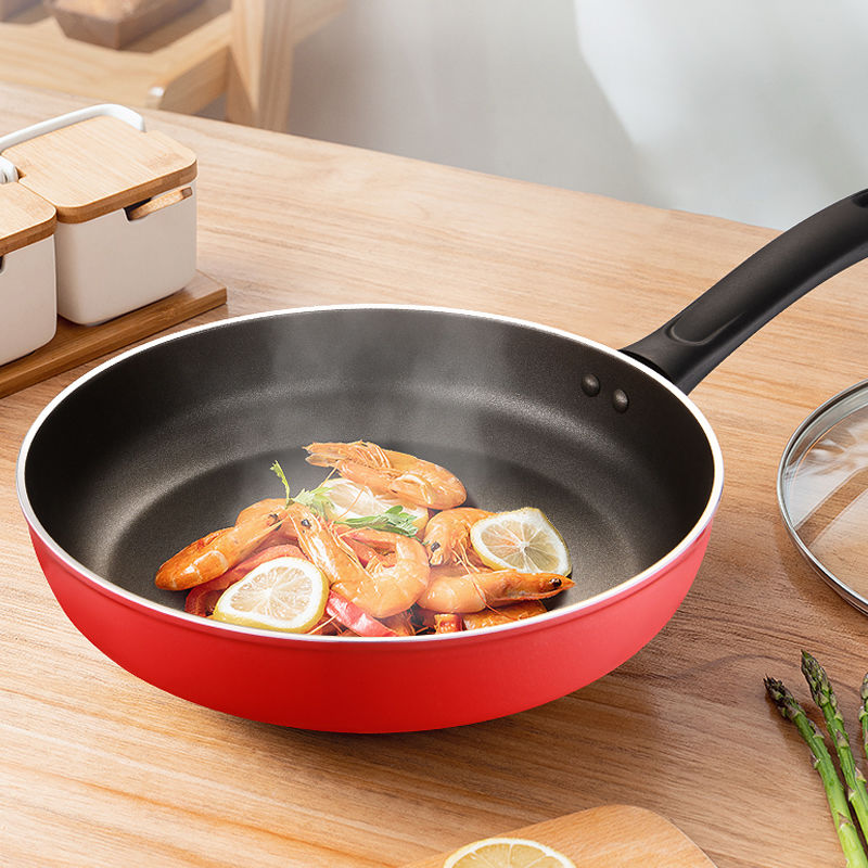 Title 3, Household Simple Fashion Flat Non-Stick Frying Pan