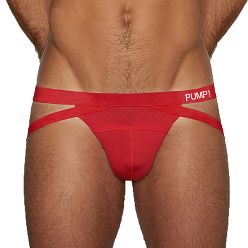 Tight Breathable U Convex Sac Bag Double Thong