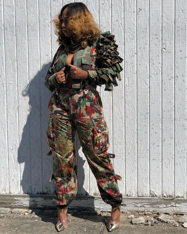 European And American  Fashion Women's Ruffle Coat