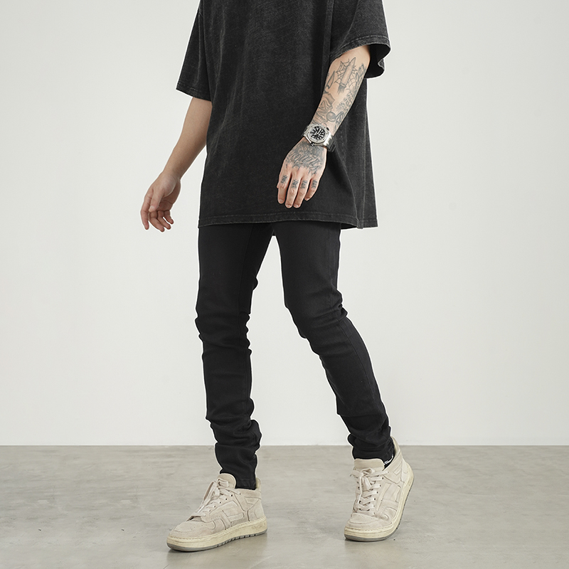 Title 2, Neue, gewaschene, distressed Stretch Slim-Fit J...