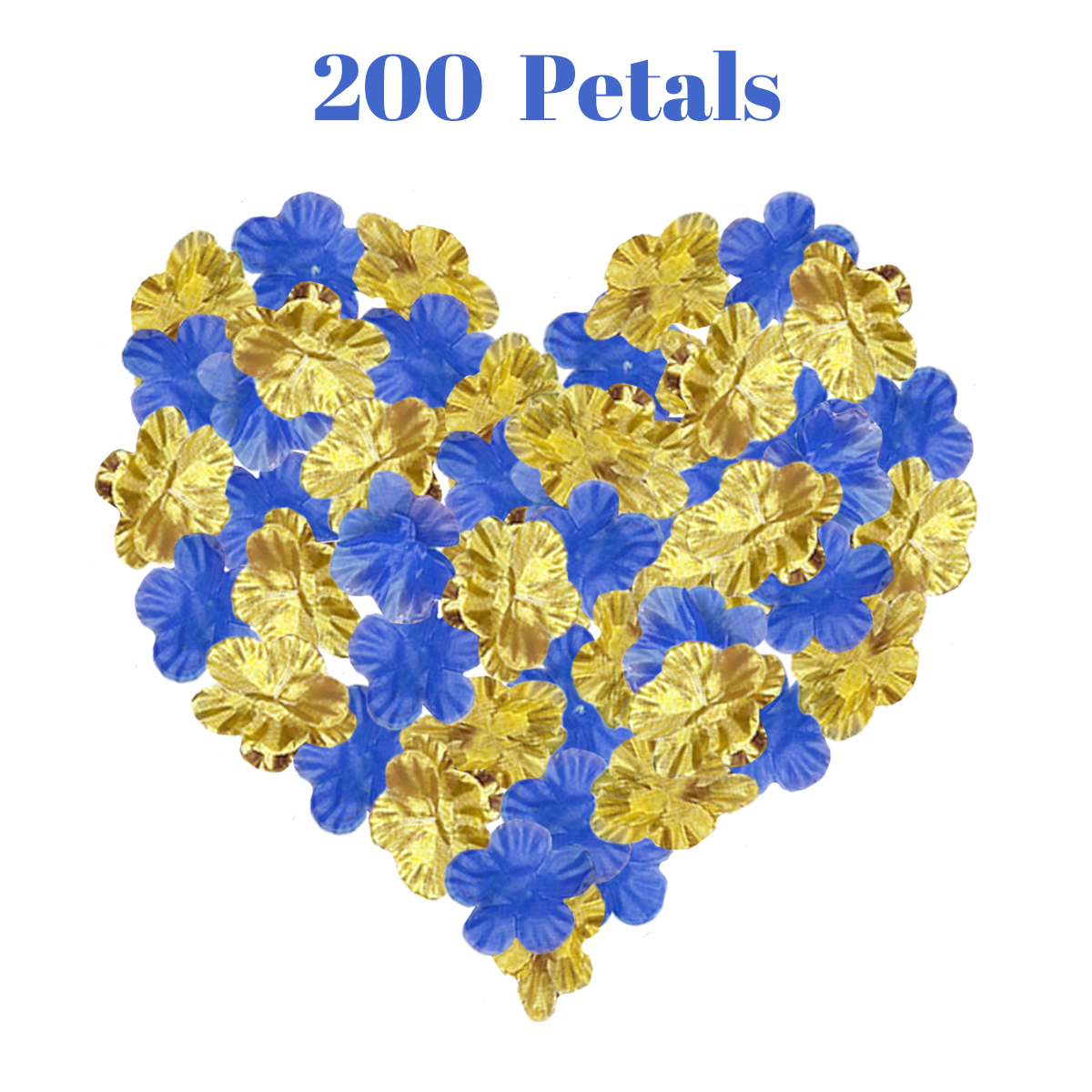 Vibrant Artificial Silk Rose Petals – 200 Pcs of Realistic Floral Decor for Romantic Events & Party Decorations