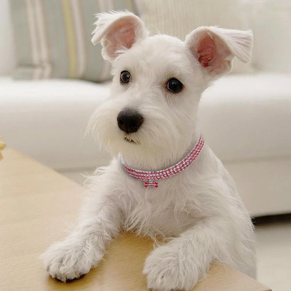 Bling Rhinestone Dog Collar Crystal Puppy Chihuahua Pet Dog Collars Leash For Small Medium Dogs Cats – image 6