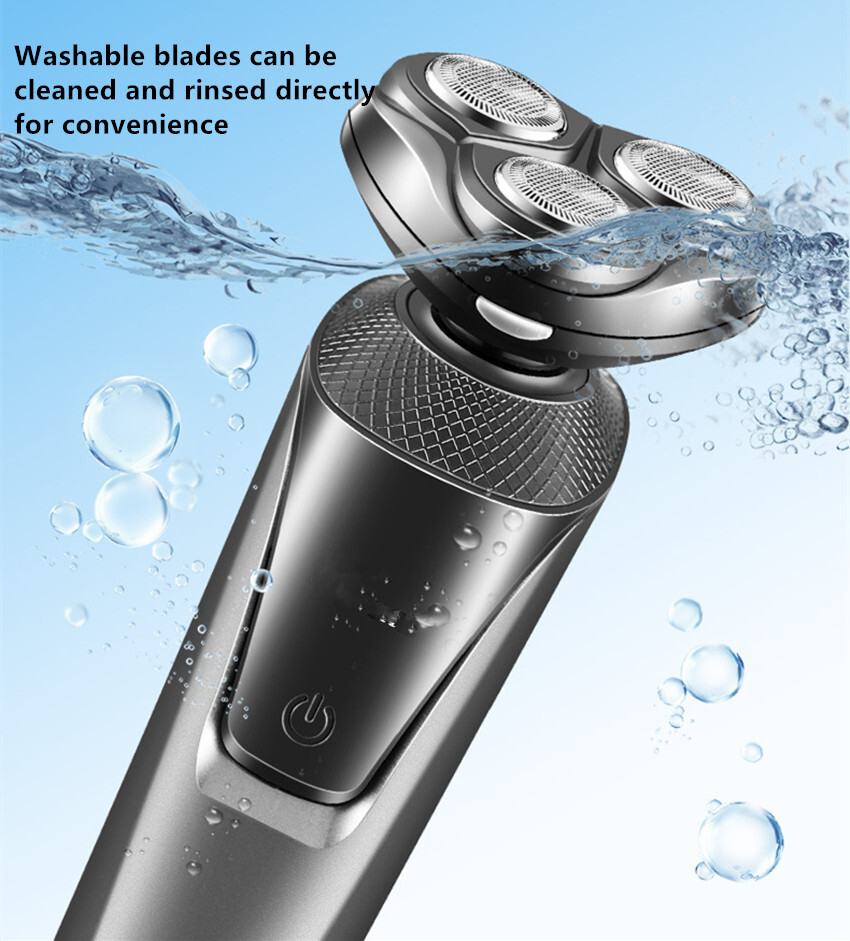 Electric Beard Nose Ear Trimmer Mens Shaver Razor Waterproof Pop-Up Wet Dry Cordless — foto 9