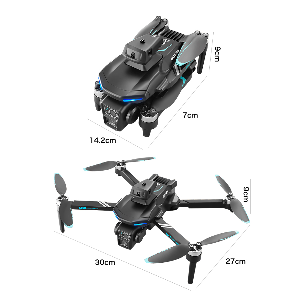 XT606 Dual Camera Dual Electric Drone detail