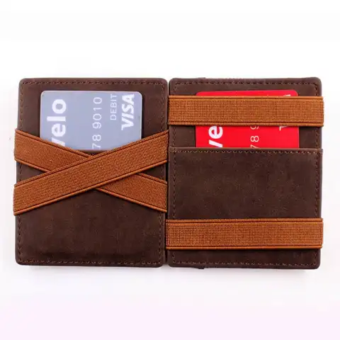 Leather Wallet Crazy Horse Retro